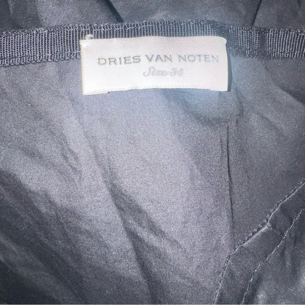 Dries Van Noten Ruffled Midi Black Skirt - Picture 16 of 16
